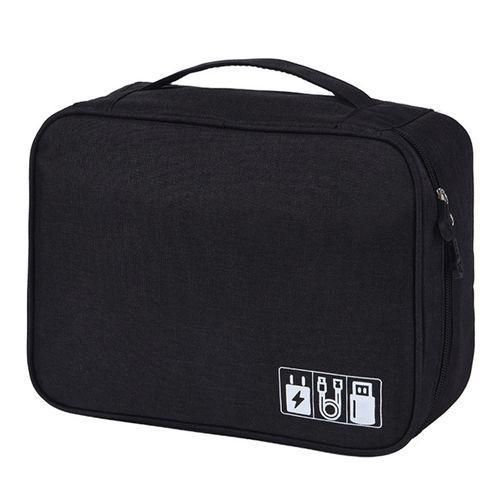 Multipurpose Storage Bag – Portable Cable & Electronics Organizer Case for Chargers, Cords & Accessories