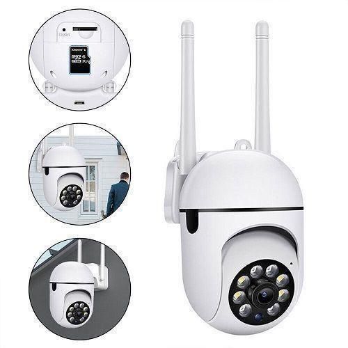 WiFi 1080P Security Camera,Rotation,LED,Motion Sensor,Enhanced Night Vision