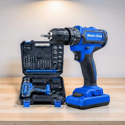 Flame Retardant Easy to install Professional Cordless Drill With Drilling And Impact Functions