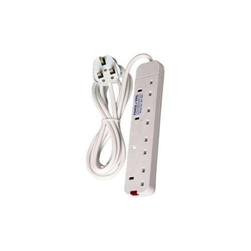 4 Way Quality Extension Socket With A Long Cable