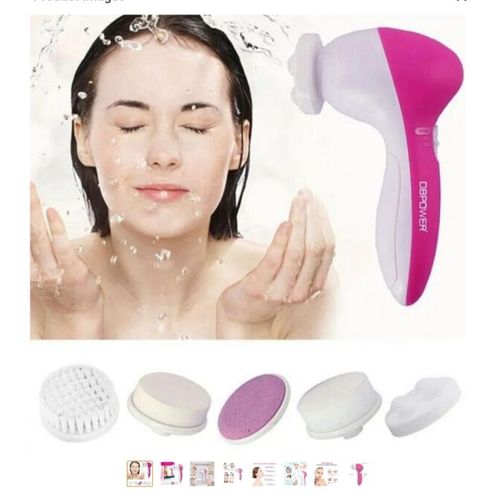 5 In 1 Facial Massagerskin Care Cleanser And Scrubber