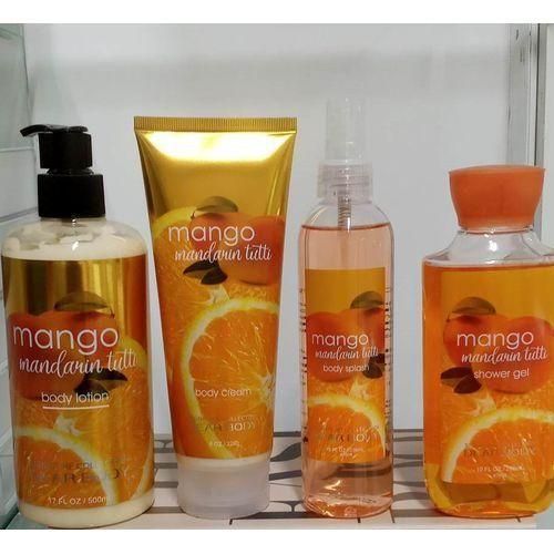 Mango Mandarin Tutti Body Lotion, Cream, Splash, Shower Gel & Mist