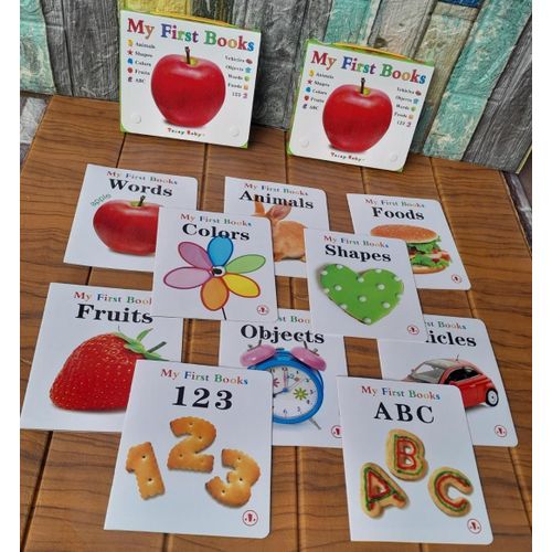 10PCS My First Books Set – Early Learning Educational Books for Kids