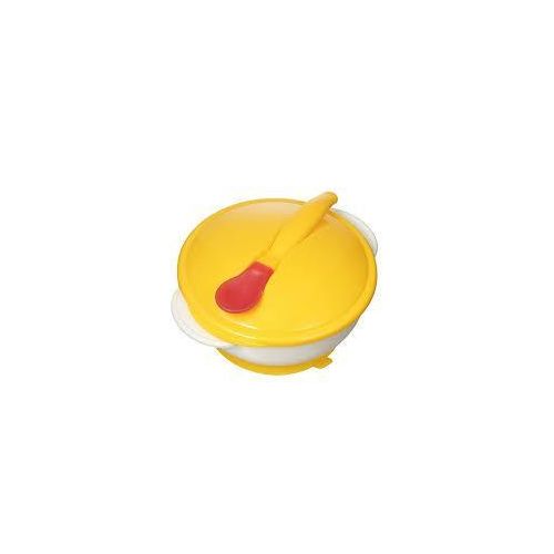 new feeding bowl with suction and spoon