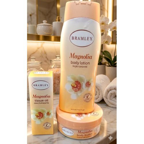 3 in 1 SELFCARE SET: Magnolia Body Butter + Body Oil + Body Lotion