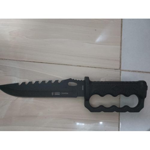 Outdoor Knife Survival with Holster - Bushcraft Knife Outdoor Military - Survival Knife with Fire Steel - Combat Knife Military Sharp