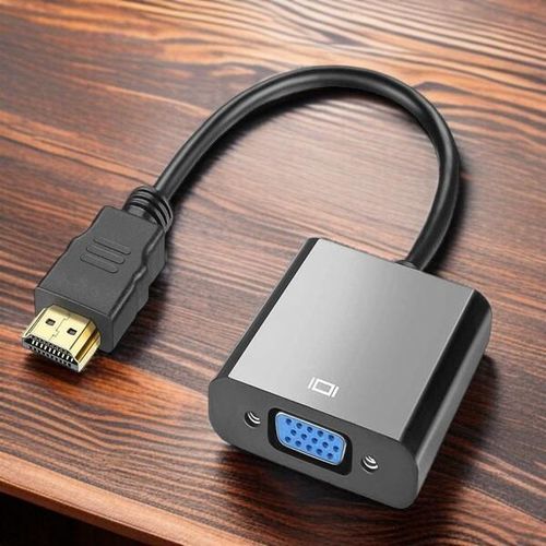 HDMI To VGA Adapter Universal Compatibility For Laptop PC Monitor Projector HDMI