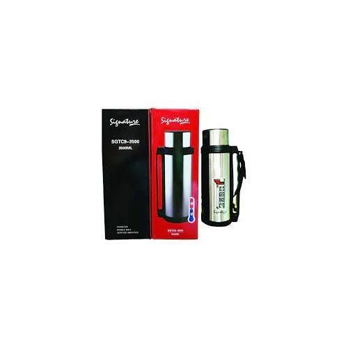 Signature 3.5L Stainless Steel Double Wall Hot Or Cold Thermos Flask
