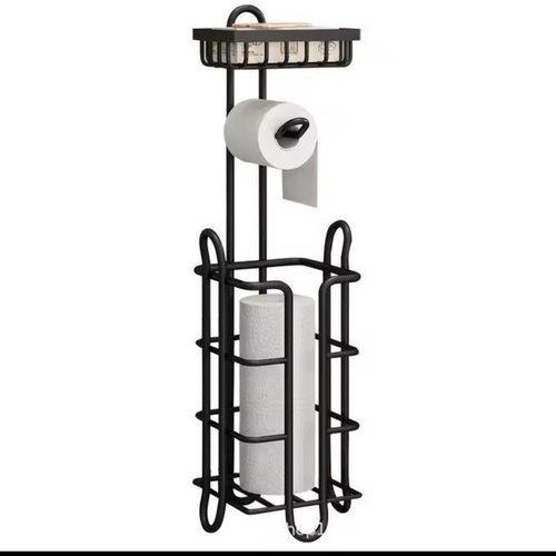 Heavy Duty Toilet Paper Holder Stand