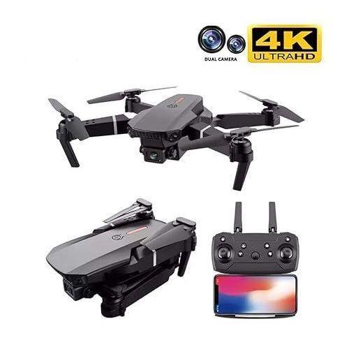 E88 Professional Foldable Drone with HD Camera for Beginners Kids