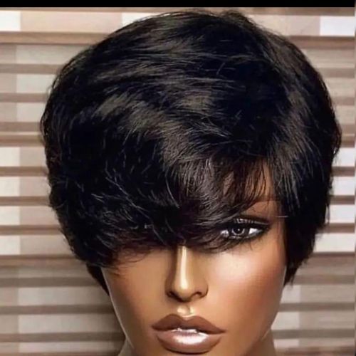Pixie Human Machine Make Wig