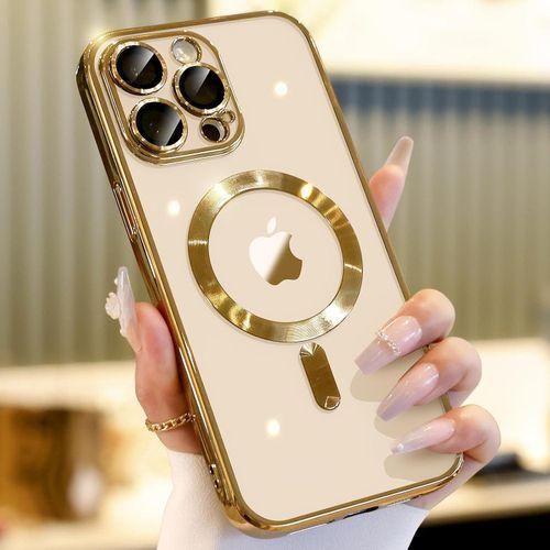 Magnetic Case for iPhone 13 pro max Case Compatible with MagSafe Built-in Camera Lens Protector