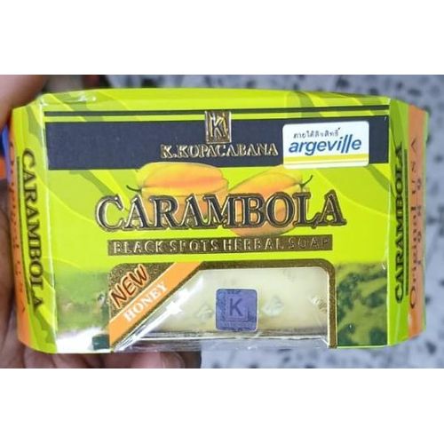 Carambola Black Spots Herbal Soap Honey Natural Skin Care Bar