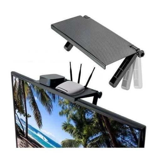 TV Screen or Computer Monitor Desktop Screen Top Storage Shelf or Adjustable Top Rack