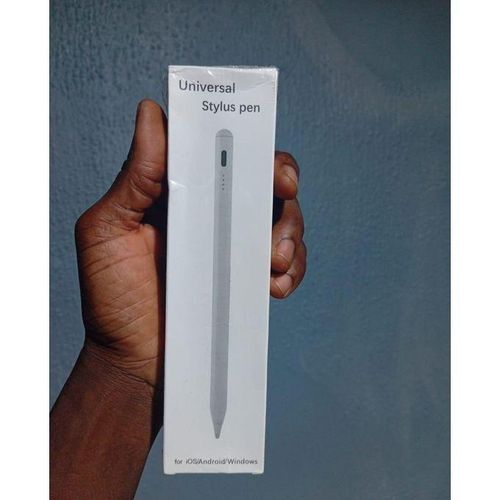 Universal Active Stylus Pen, Touch Screen Smart Pencil, For iOS Android Windows, White