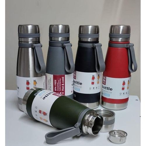 800ML Sports Unbreakable and Stainless Steel Flask for Kids or Adults