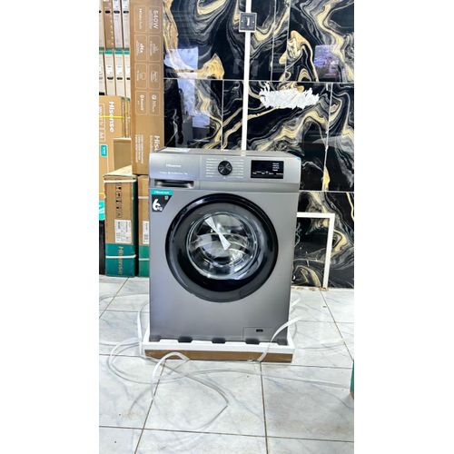 6Kg Fully Automatic Front Load Washer Dryer Combo - 15 Min Quick Wash Child Lock Drum Clean with free washing machine cover
