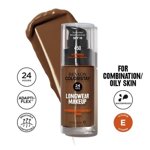 ColorStay™ Longwear Makeup For Combination/Oily Skin, SPF 15, Mocha 450