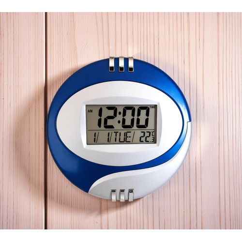 LCD Display Alarm Date Temperature Minimal Design Reliable Use Table and wall Mount Digital clock