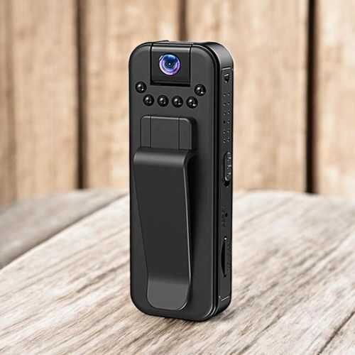 L7 Recorder Compact Body Worn Camera 1080P HD with Back Clip, Wide Angle Recording, Night Vision Mode, Large Storage Support