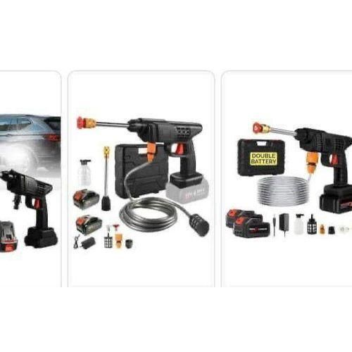2 Batteries Wireless Car Wash Spray Gun Machine With Portable Lithium Battery