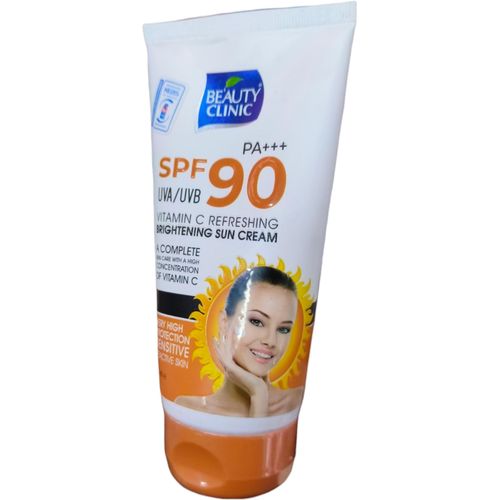 SPF 90 Vitamin C Refreshing Brightening Sun Cream jm