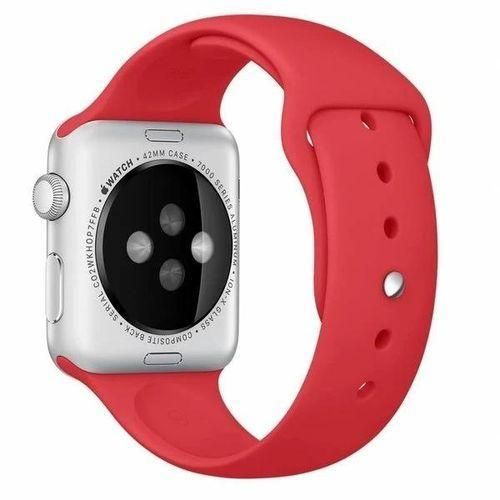 Watch Ultra/Ultra 2/ultra 3 Sport Band/strap 49mm Silicone Strap iWatch Bands-red