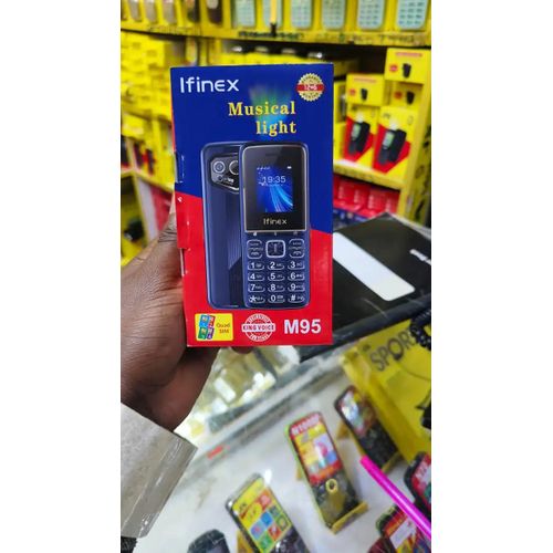 M95 Feature Phone 177 Display 3300mAh Battery Dual SIM FM Radio Torchlight