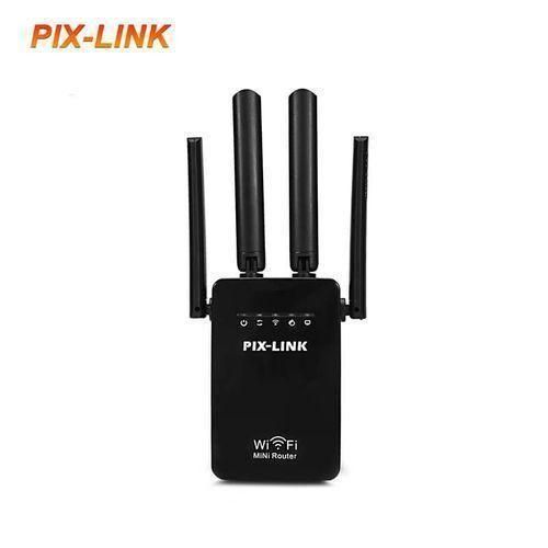 Pix Link WR09 Wifi Repeater Wireless Router WLAN2.4G ISP WiFi Range Extender Booster PIX-Link 300Mbps WISP/ Router/ AP
