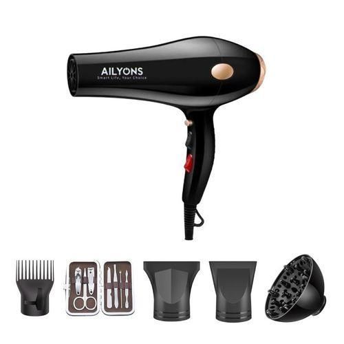 AILYONS P2ProfessionalCommercial And Personal Use Hair BlowDryHair Dryer With Hair And Nail Tools - 2200W1YR WRTY