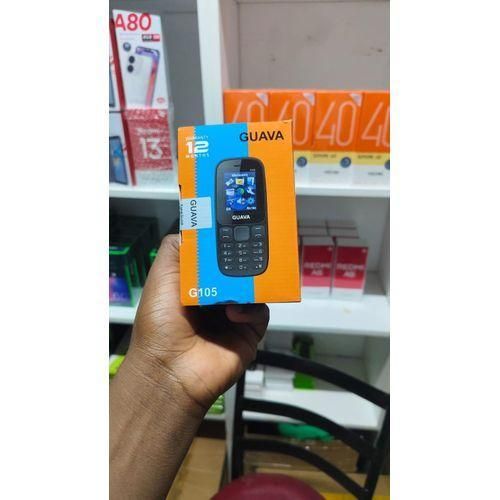 Guava G 105 188 1000mAhDual sim multi language - Black
