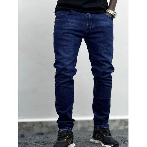 Mens plain denim jeans