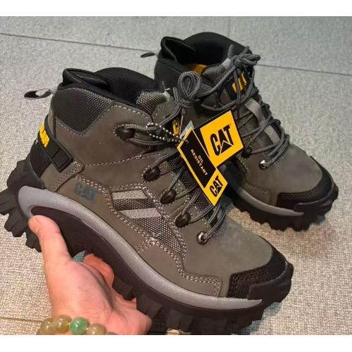 HIGH CAT CLASSY SHOE GREY/BLACK SOLE