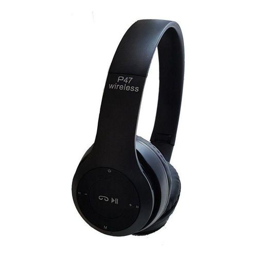 Wireless Bluetooth Headphones 50 EDR Foldable Stereo Over-Ear Headset with Microphone FM Radio TF Card Support
