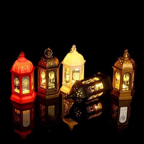 Ramadhan Kareem Eid Mubarak LED Lantern Decorative Light