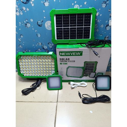 Newview NV-T244 Solar Lighting System – 2 LED Bright Outdoor Lights