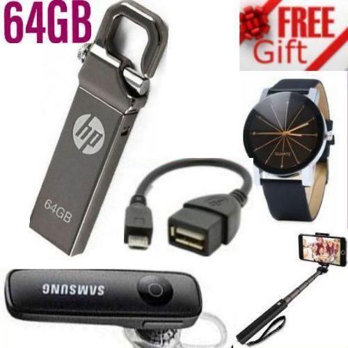 HP V250W Original GB Flash Disk Drive / & Ring + OTG CABLE + GIFTS