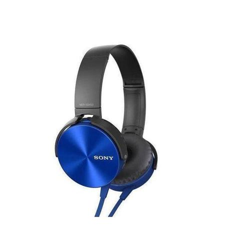 Sony Extra Bass Wired Headphones with Noise Isolation and Soft Cushions, Model MDR-XB450AP for Mobile Devices Headphones