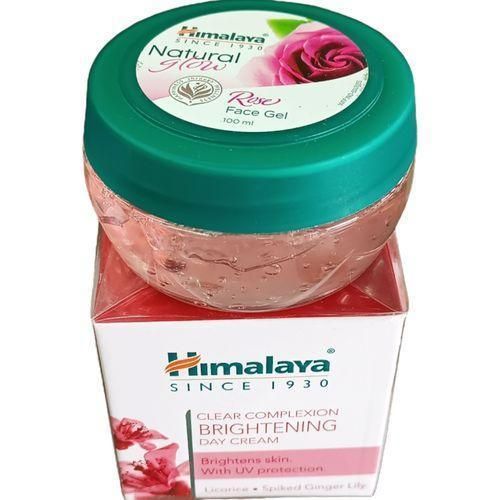 Brightening Day CreamNatural Glow Rose Face Gel bc