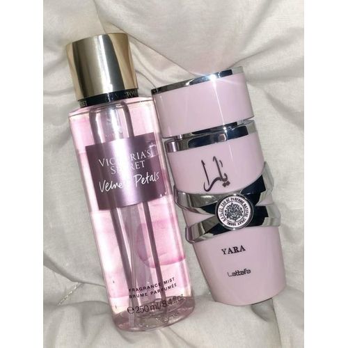 Yara Pink Combo & Victoria’s Secret Velvet Petals