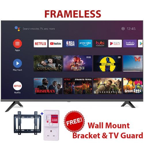 Frameless Android Smart Television,1GB RAM+8GB ROM+GIFTS
