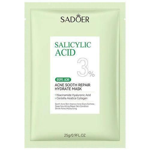 SADOER Salicylic acid 3facial sheet masks -6pcs