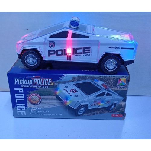Cyber truck Police car