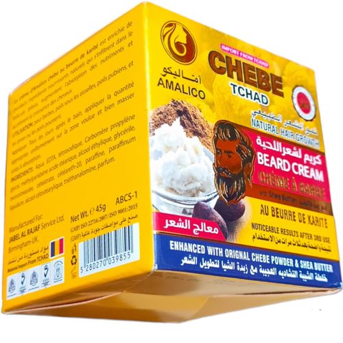 Chebe Tchad BEARD CREAM Shea Butter Noticeable Results After 3rd Use NATURAL HAIR GROWTH nk