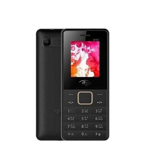 Original 2160 1.8"Display 1000mAh, Torch, Wireless FM- Dual Sim- Black