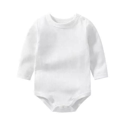 5 Piece Baby Bodysuits Baby Onesie SleepsuitRomper- White