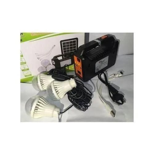 Dp Light Solar Lighting System With 3 Bulbs And Panel