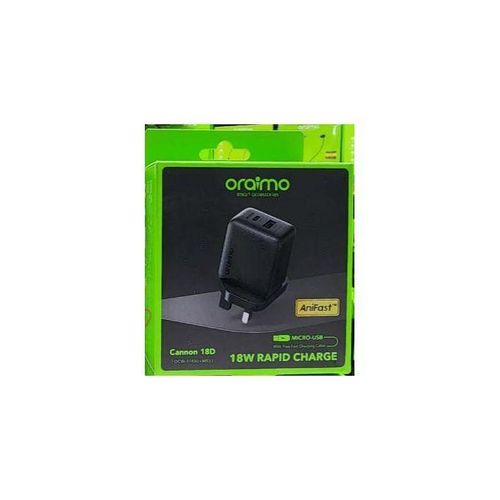 18W Rapid Charger – Super Fast Dual-Port Power