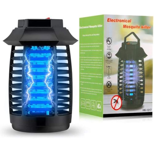 High-Voltage Electric Mosquito Killer Lamp – UV Light Insect Zapper, Silent & Non-Toxic