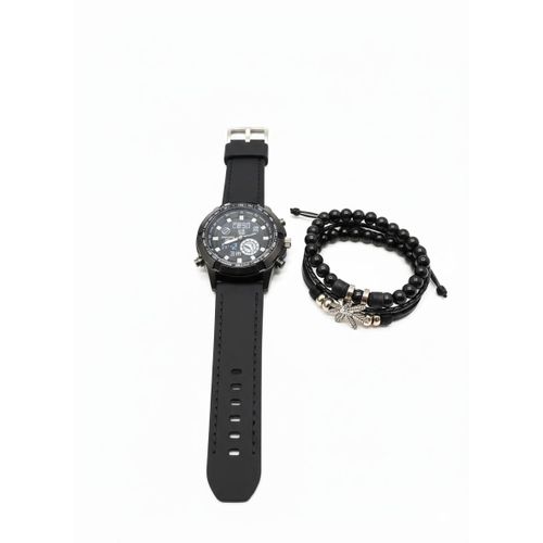 Men watch with bracelet